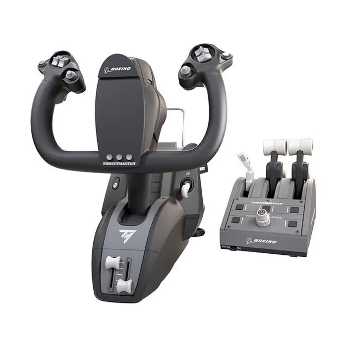 THRUSTMASTER 4460210 TCA Yoke Pack Boeing Edition With Pendular Yoke & Throttle Quadrant-0