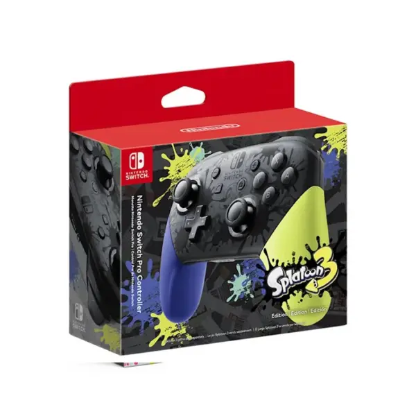 Nintendo Switch: Pro Controller - Splatoon 3 Edition-0