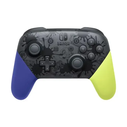 Nintendo Switch: Pro Controller - Splatoon 3 Edition-thumbnail Nintendo Switch: Pro Controller - Splatoon 3 Edition-thumbnail