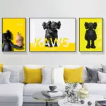3 Piece Wall Painting Canvas Art Poster - WLL-12MM-60-85827