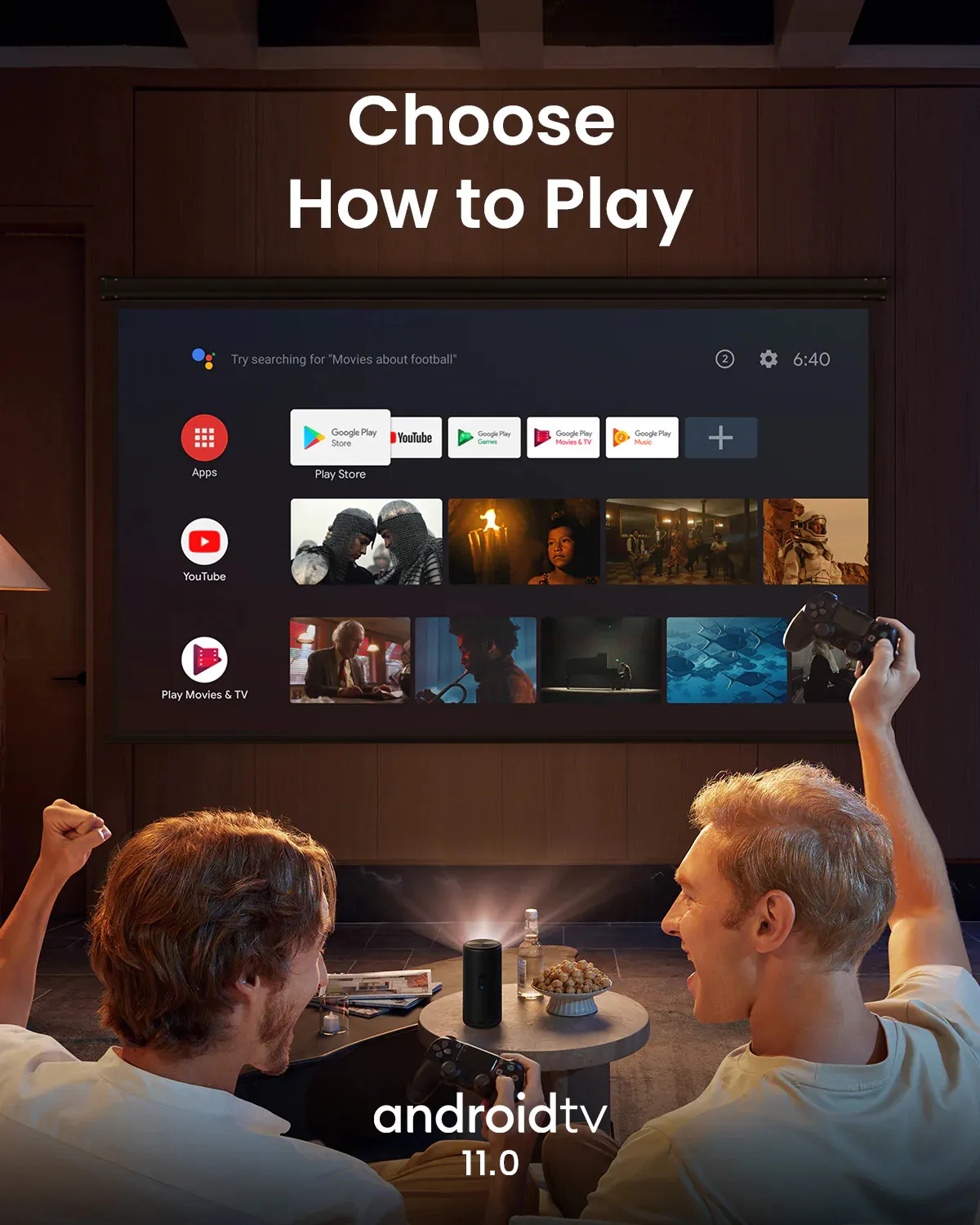 Anker Nebula Capsule 3 Laser - Black-86471 Anker Nebula Capsule 3 Laser - Black-86471