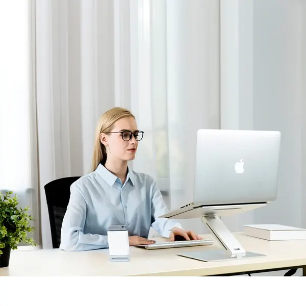 UPERGO AP-2V Aluminum Height Adjustable Laptop Stand -86983 UPERGO AP-2V Aluminum Height Adjustable Laptop Stand -86983