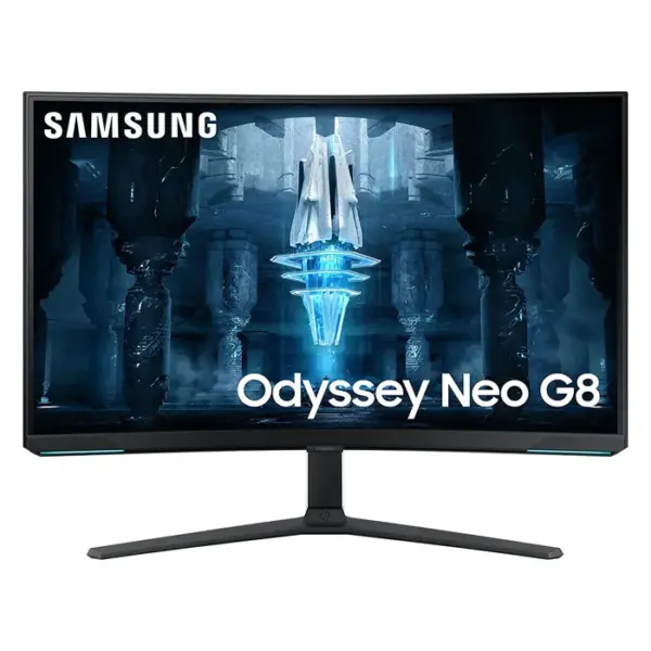 Samsung 32inch Odyssey Neo G8 4K UHD 240Hz 1ms G-Sync Curved Gaming Monitor-0