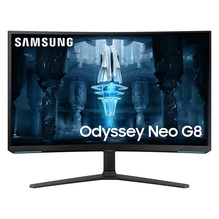 Samsung 32inch Odyssey Neo G8 4K UHD 240Hz 1ms G-Sync Curved Gaming Monitor-0