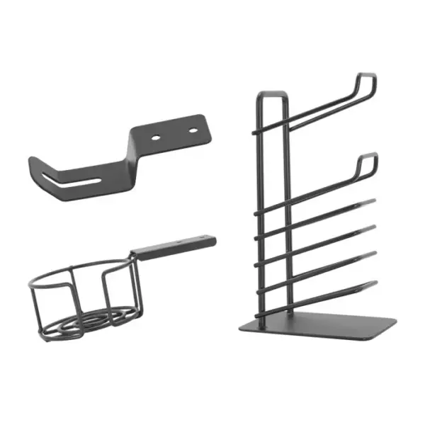 Eureka Ergonomic Gamer's Gear Rack Bundle - Cup Holder, Headset Hook & Controller Rack-0