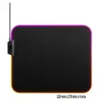 SteelSeries QCK PRISM CLOTH RGB Gaming Mouse Pad - Medium-0