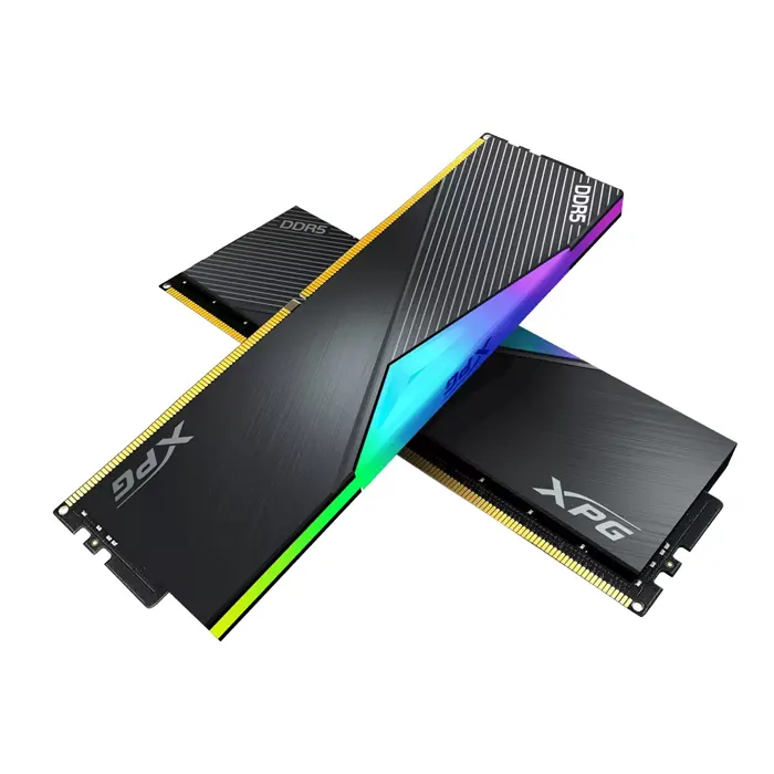 XPG LANCER RGB DDR5  (16X2) 32GB Memory 5600MHz - Black-89388 XPG LANCER RGB DDR5 (16X2) 32GB Memory 5600MHz - Black-89388