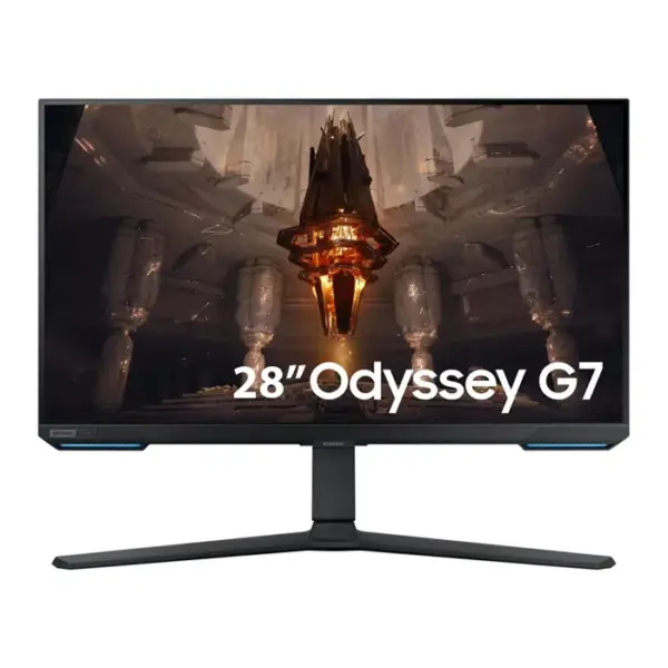 Samsung 28-Inch Odyssey G7 4k UHD,HDR, (144hz 1ms HDMI 2.1) Gaming Monitor-0