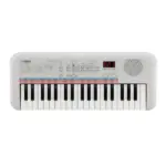 Yamaha 37 Keys Digital Mini Musical Keyboard -White PSS-E30-0