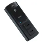 Powerology 500W Universal Multi-Port Car Inverter with Dual USB-C Output - Black-thumbnail