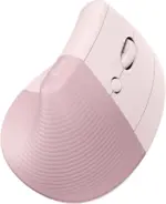 Logitech Lift Vertical Ergonomic Mouse - Pink (Rose)-90000
