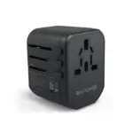 RAVPower 20W Travel Charger with 2 USB Ports and 1 Type-C Port - Black-0