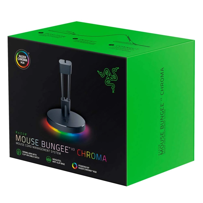 Razer Mouse Bungee V3 Chroma - Black-93516 Razer Mouse Bungee V3 Chroma - Black-93516