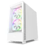 NZXT H5 Elite Edition ATX Mid Tower Case - White - CC-H51EW-01-0