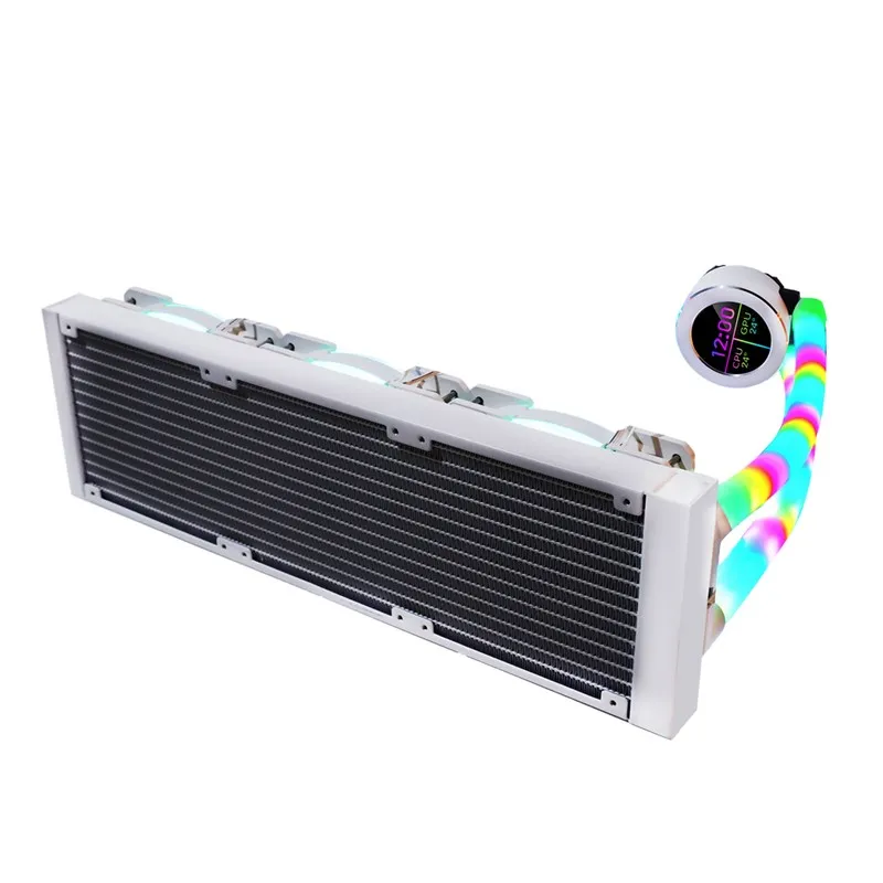 GAMEON - KRAKEN N360 LCD Display Liquid CPU Cooler 360mm With ARGB Tube - White-91505 GAMEON - KRAKEN N360 LCD Display Liquid CPU Cooler 360mm With ARGB Tube - White-91505