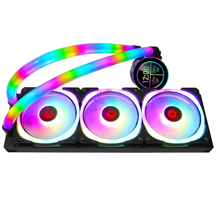 GAMEON - KRAKEN N360 LCD Display Liquid CPU Cooler 360mm With ARGB Tube - Black-thumbnail GAMEON - KRAKEN N360 LCD Display Liquid CPU Cooler 360mm With ARGB Tube - Black-thumbnail