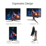 ASUS ROG Swift 360Hz 27-inch Ultra Fast Gaming Monitor PG27AQN -93619