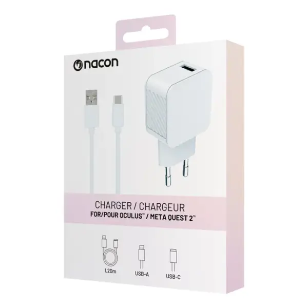 Nacon Charger for Oculus / Meta Quest 2 - white-0