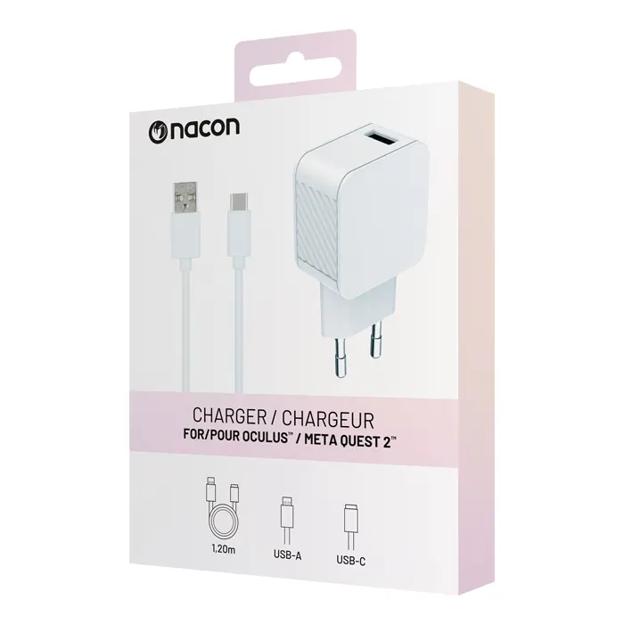 Nacon Charger for Oculus / Meta Quest 2 - white-0 Nacon Charger for Oculus / Meta Quest 2 - white-0