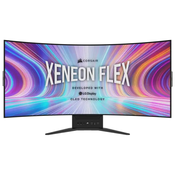 Corsair Xeneon Flex 45 Inch OLED WQHD 240Hz Bendable Gaming Monitor 33743-0