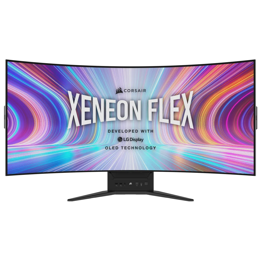 Corsair Xeneon Flex 45 Inch OLED WQHD 240Hz Bendable Gaming Monitor 33743-0 Corsair Xeneon Flex 45 Inch OLED WQHD 240Hz Bendable Gaming Monitor 33743-0