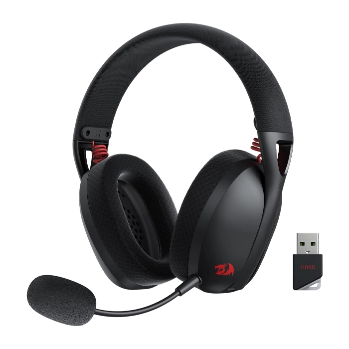 Radragon Ire Pro H848 Wireless Gaming Headset - Black-0