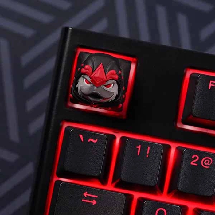 Ducky Super Hero - Dark Edition - Aqua Hotkeys-95749 Ducky Super Hero - Dark Edition - Aqua Hotkeys-95749