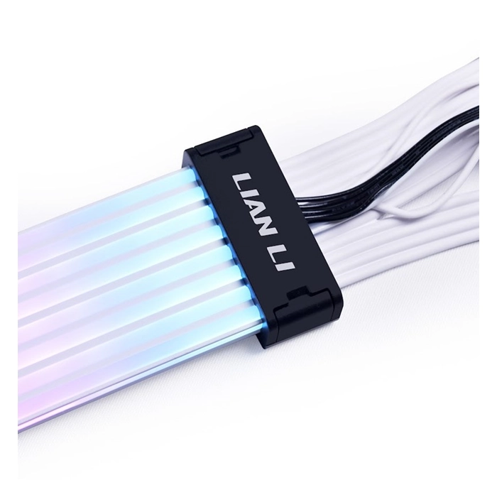 LIAN LI STRIMER PLUS V2 12+4 to 3x8-Pin, 8 Light Guides Addressable RGB Extension Cable-95768 LIAN LI STRIMER PLUS V2 12+4 to 3x8-Pin, 8 Light Guides Addressable RGB Extension Cable-95768