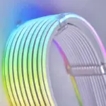 LIAN LI STRIMER PLUS V2 12+4 to 3x8-Pin, 8 Light Guides Addressable RGB Extension Cable-95770