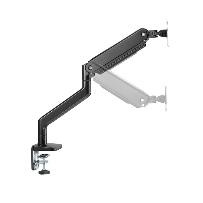 Twisted Minds Single Monitor Mechanical Spring Monitor Arm - Black (Fit Screen Size 17" - 45")-94834 Twisted Minds Single Monitor Mechanical Spring Monitor Arm - Black (Fit Screen Size 17" - 45")-94834
