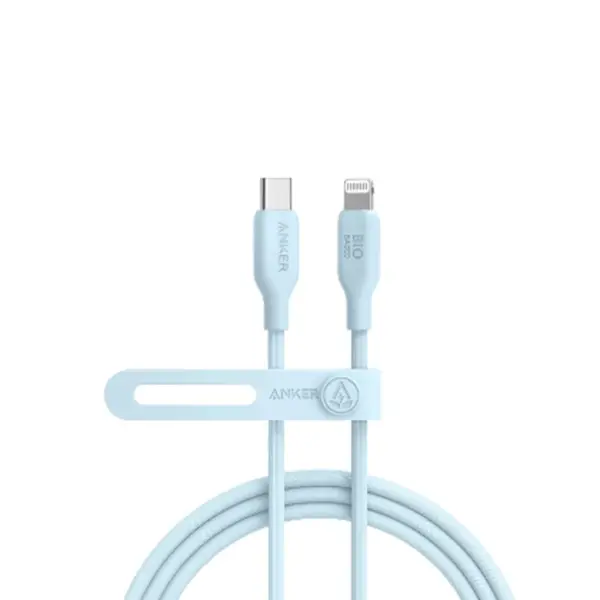 Anker 542 USB-C to Lightning Cable (Bio-Based) (1.8m/6ft) - Blue-0