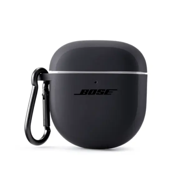 Bose Silicone Case Cover for QuietComfort Earbuds II - Triple Black-0