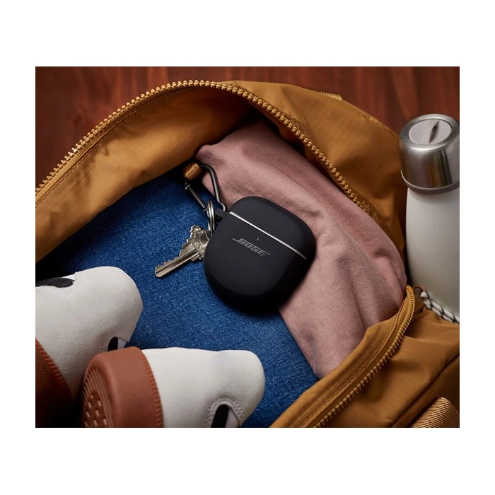 Bose Silicone Case Cover for QuietComfort Earbuds II - Triple Black-96343 Bose Silicone Case Cover for QuietComfort Earbuds II - Triple Black-96343