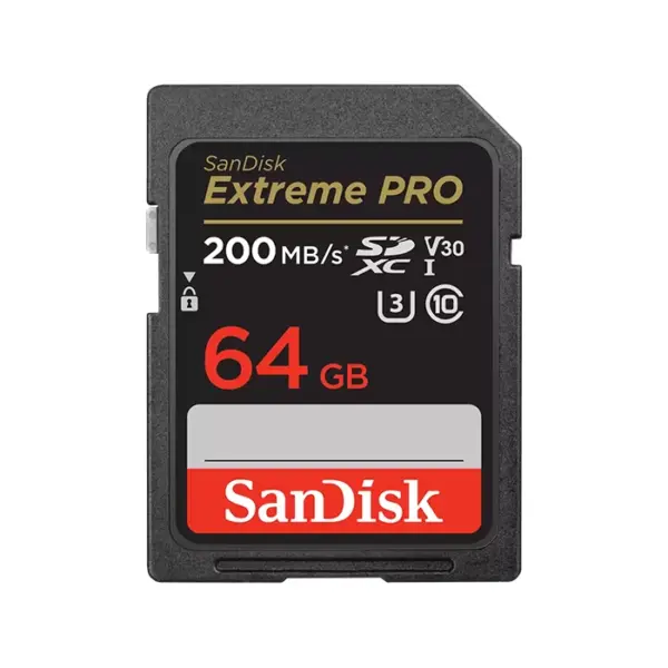 SanDisk Extreme PRO SDHC™ And SDXC™ UHS-I Card 64GB 4K-0