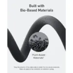 Anker 542 USB-C to Lightning Cable (Bio-Based) (0.9m/3ft) - Black-97983