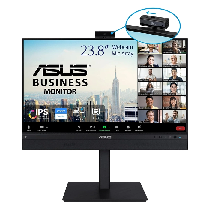 Asus Be24ecsnk 23.8 Inch Video Conferencing Monitor-98509 Asus Be24ecsnk 23.8 Inch Video Conferencing Monitor-98509