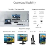 Asus Be24ecsnk 23.8 Inch Video Conferencing Monitor-98514