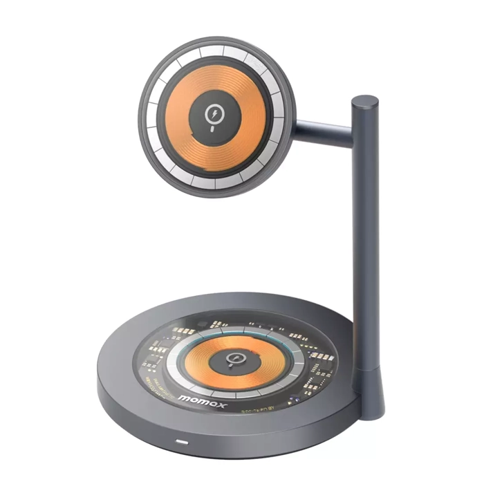 Momax Q.MAG Dual 2 Dual Magnetic Wireless Charging Stand-0