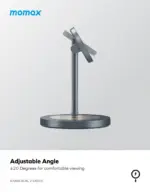 Momax Q.MAG Dual 2 Dual Magnetic Wireless Charging Stand-98674