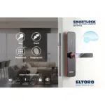 Eltoro Smart Lock + Access Card For The Smart Lock 2 Pcs - Bronze-98822