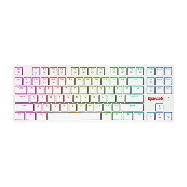 Redragon Anubis K539 Wireless RGB TKL Mechanical Gaming Keyboard - White-0