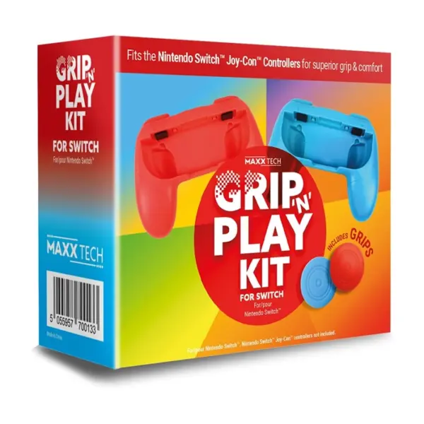Maxx Grip N Play Kit For Nintendo Switch-0