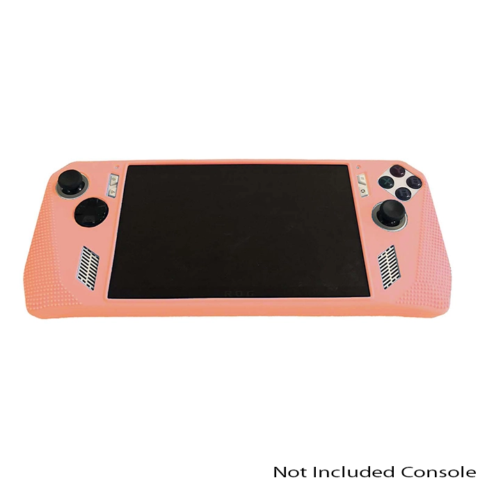 Asus Rog Ally Full-body Silicon Protector Case - Peach-0