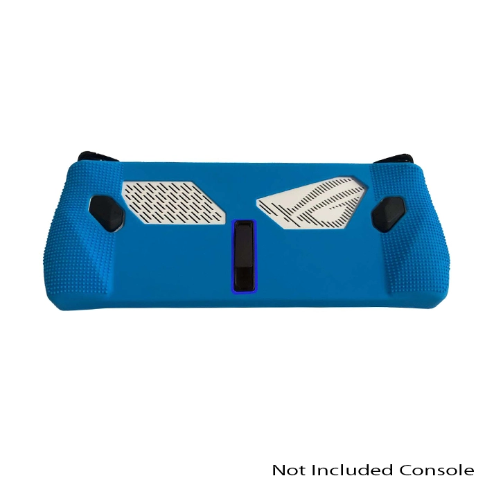 Asus Rog Ally Full-body Silicon Protector Case With Stand - Blue-thumbnail Asus Rog Ally Full-body Silicon Protector Case With Stand - Blue-thumbnail