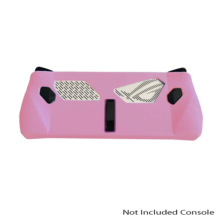 Asus Rog Ally Full-body Silicon Protector Case With Stand - Peach-99587 Asus Rog Ally Full-body Silicon Protector Case With Stand - Peach-99587