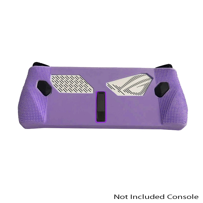 Asus Rog Ally Full-body Silicon Protector Case With Stand - Purple-thumbnail Asus Rog Ally Full-body Silicon Protector Case With Stand - Purple-thumbnail