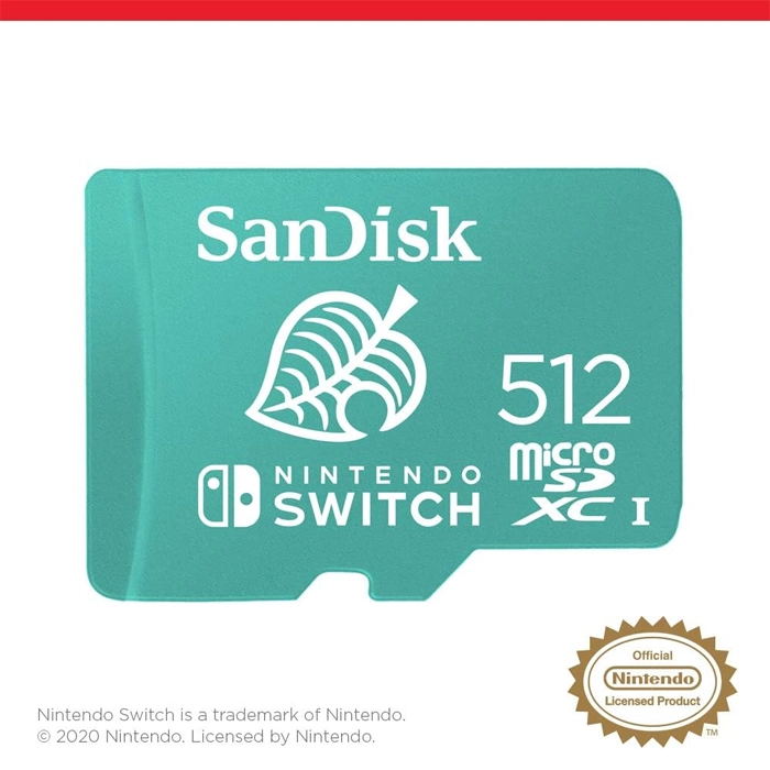 Sandisk 512gb Microsdxc For Nintendo Switch & More Digital Games-99897 Sandisk 512gb Microsdxc For Nintendo Switch & More Digital Games-99897