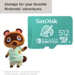 Sandisk 512gb Microsdxc For Nintendo Switch & More Digital Games-99899