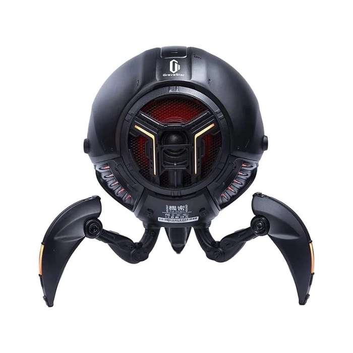 GravaStar Mars Pro Bluetooth 5.0 Speaker with Bass Boost and Stereo Sound ( Normal Version ) - Black-0