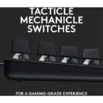 Logitech G413 TKL SE Mechanical Gaming Keyboard - Black (Arabic)-100193